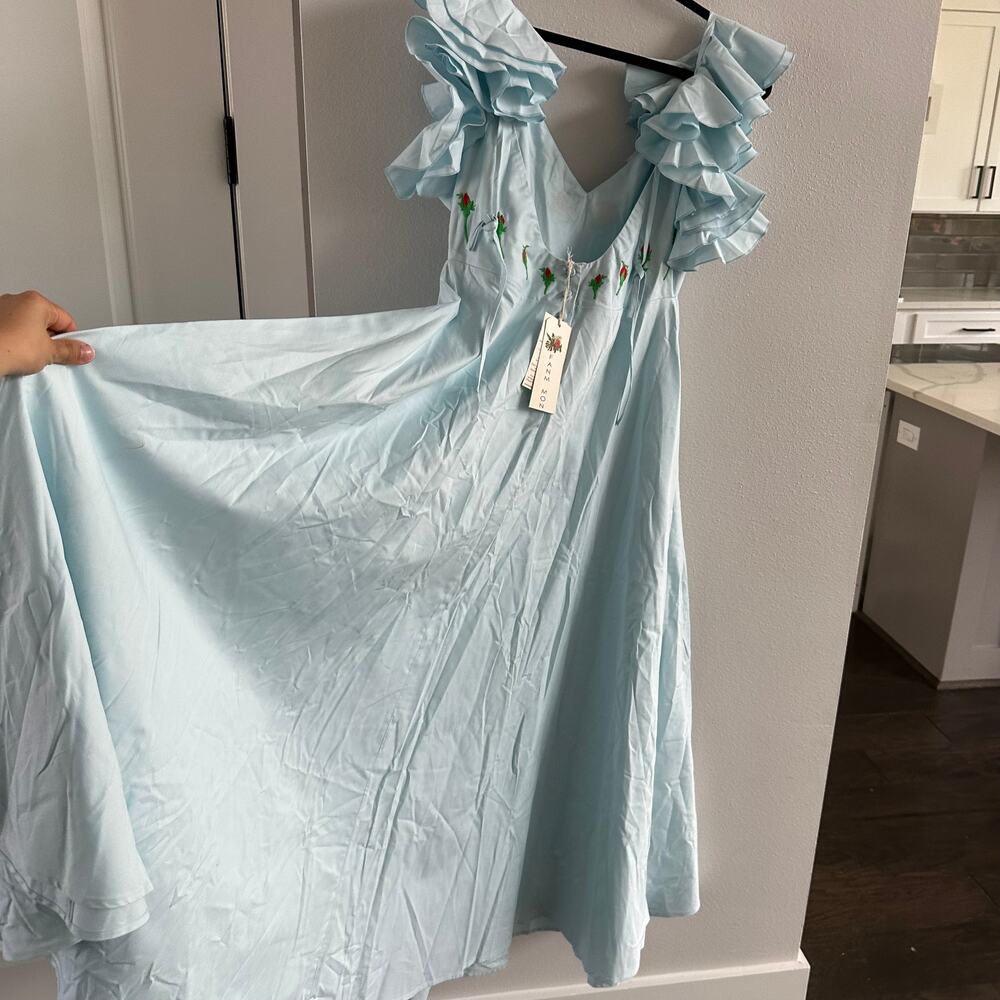 FANM MON TUCKERNUCK Demre Dress Size Medium New - Picture 10 of 10